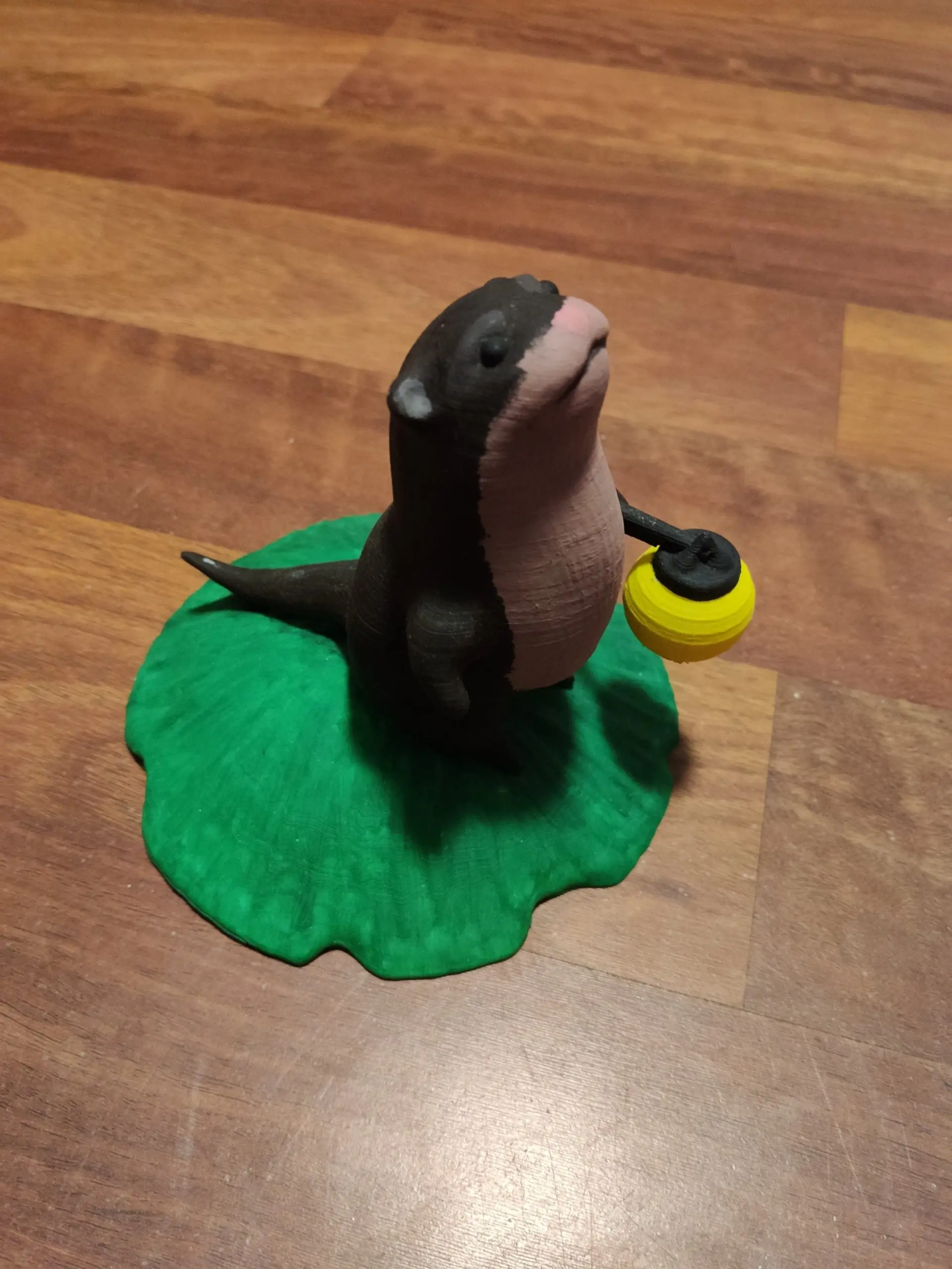 Otter mit Laterne