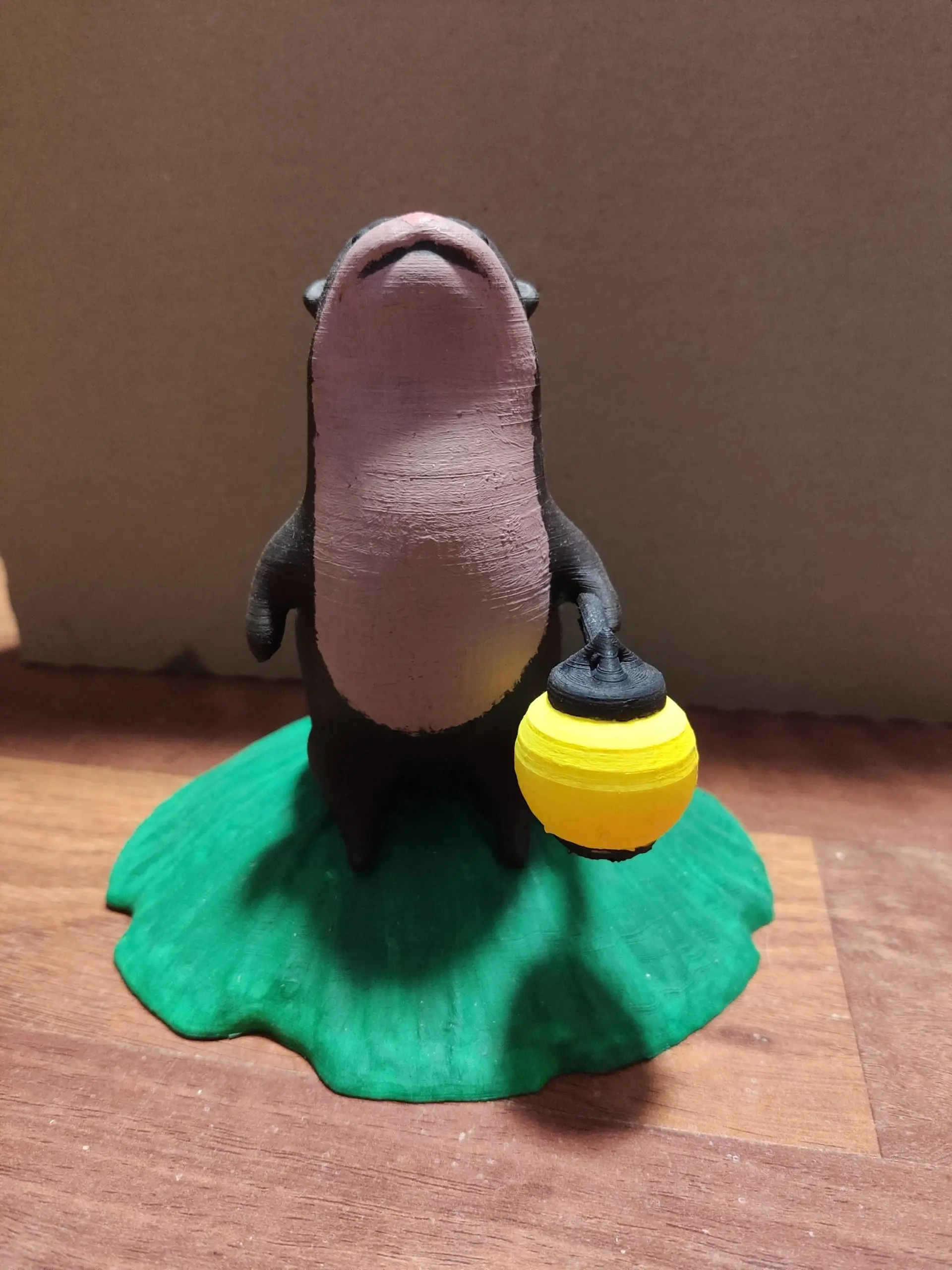 Otter mit Laterne
